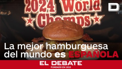 Una hamburguesa española se corona como la mejor del mundo
