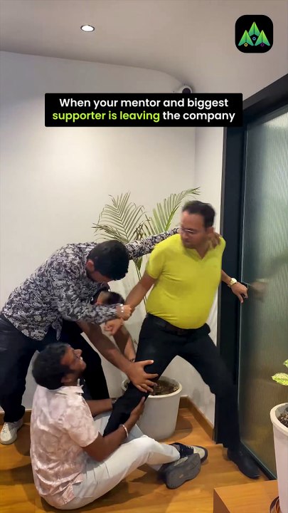 When your mentor and supporter is leaving the company