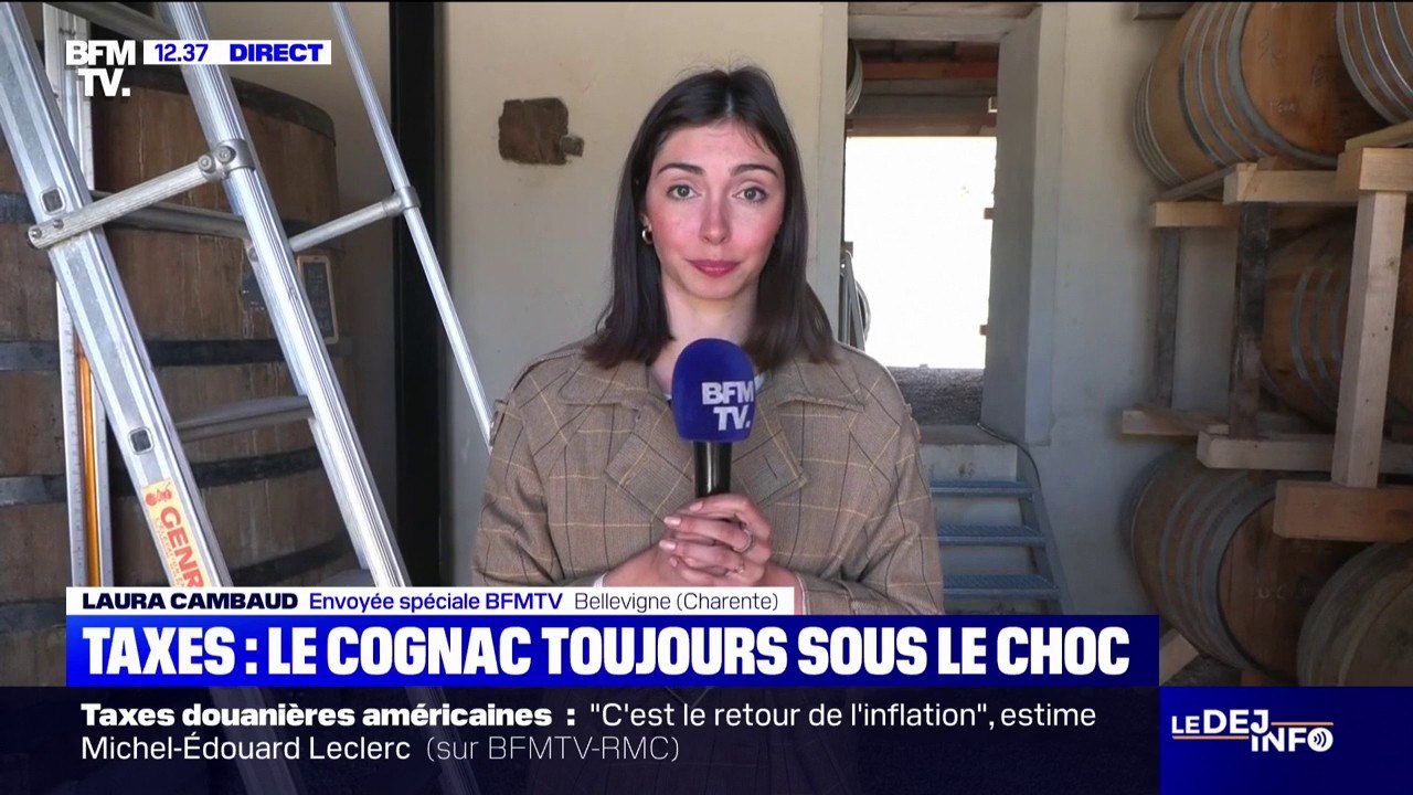 Taxes américaines: dès mercredi, le cognac exporté aux États-Unis sera taxé à 20%