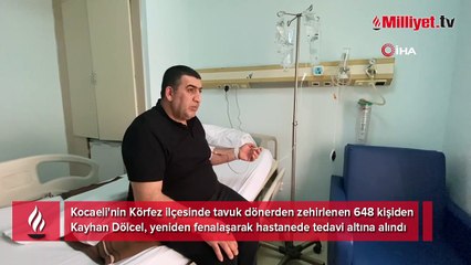 Tavuk dürüm yedi, geceleri uyuyamaz hale geldi! 'Sanki zehir zıkkım yedik'