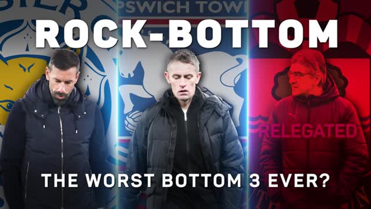 Rock-bottom: the Premier League's worst bottom three ever?