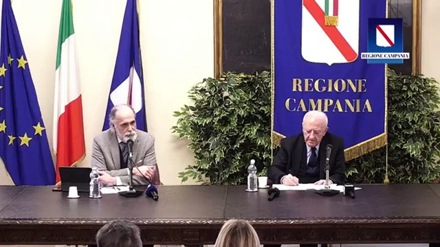 De Luca - Presentazione del nuovo Centro di Produzione RAI di Napoli (08.04.25)