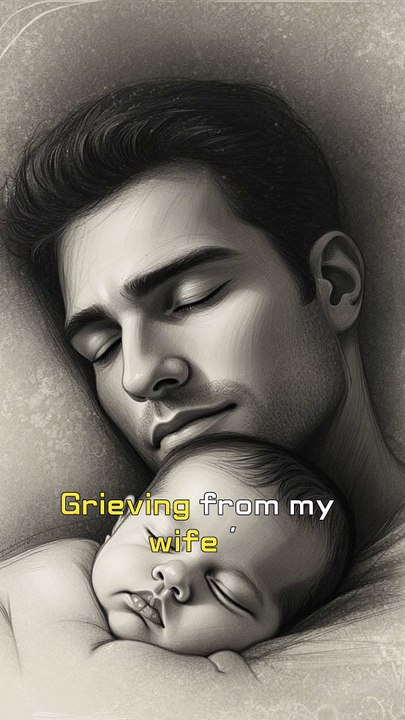 Grieving from my wife’s death in childbirth, I gently tucked our peacefully sleeping baby in her crib.Out of the silent darkness of our almost empty house, two cold, naked arms suddenly wrap themselves tightly around me from behind, a breathless vo