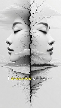 I dreamed of her—soft laughter, eyes like dying stars—so vividly that when I saw her in real life, the world cracked like fragile glass around me.Then I saw my own corpse, her whisper curling in my ear: You were never supposed to wake up.