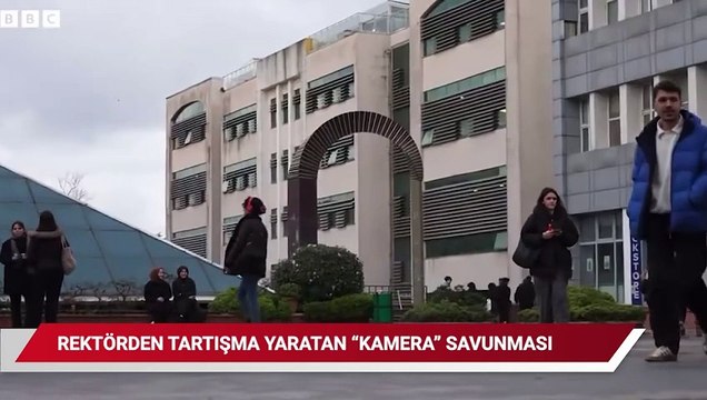 Boğaziçi Üniversitesi Rektörü İnci'den tartışma yaratan kamera savunması