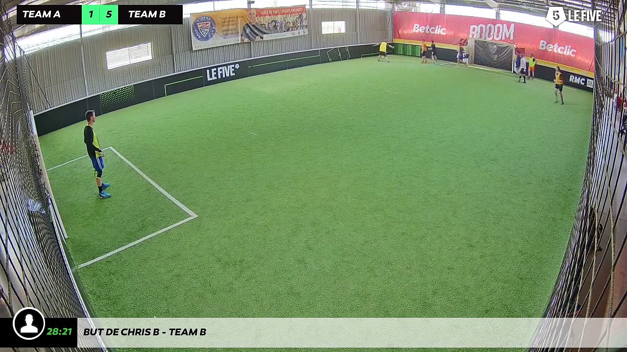 But de Chris B - Team B