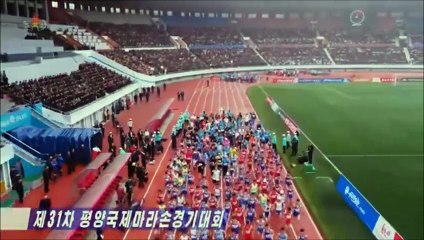 Realizada 31ª Maratona Internacional de Pyongyang