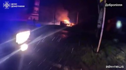 Ucraina, nuovi attacchi russi nel Donetsk: colpiti appartamenti
