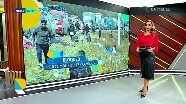 Gobierno y choferes firman acuerdo por combustibles y carreteras y se suspende el bloqueo en la ruta a los Yungas