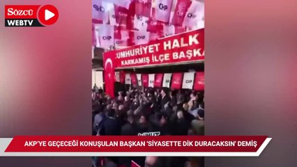 CHP'den istifa etmişti: AKP’ye geçeceği konuşulan başkan 'Siyasette dik duracaksın' demiş