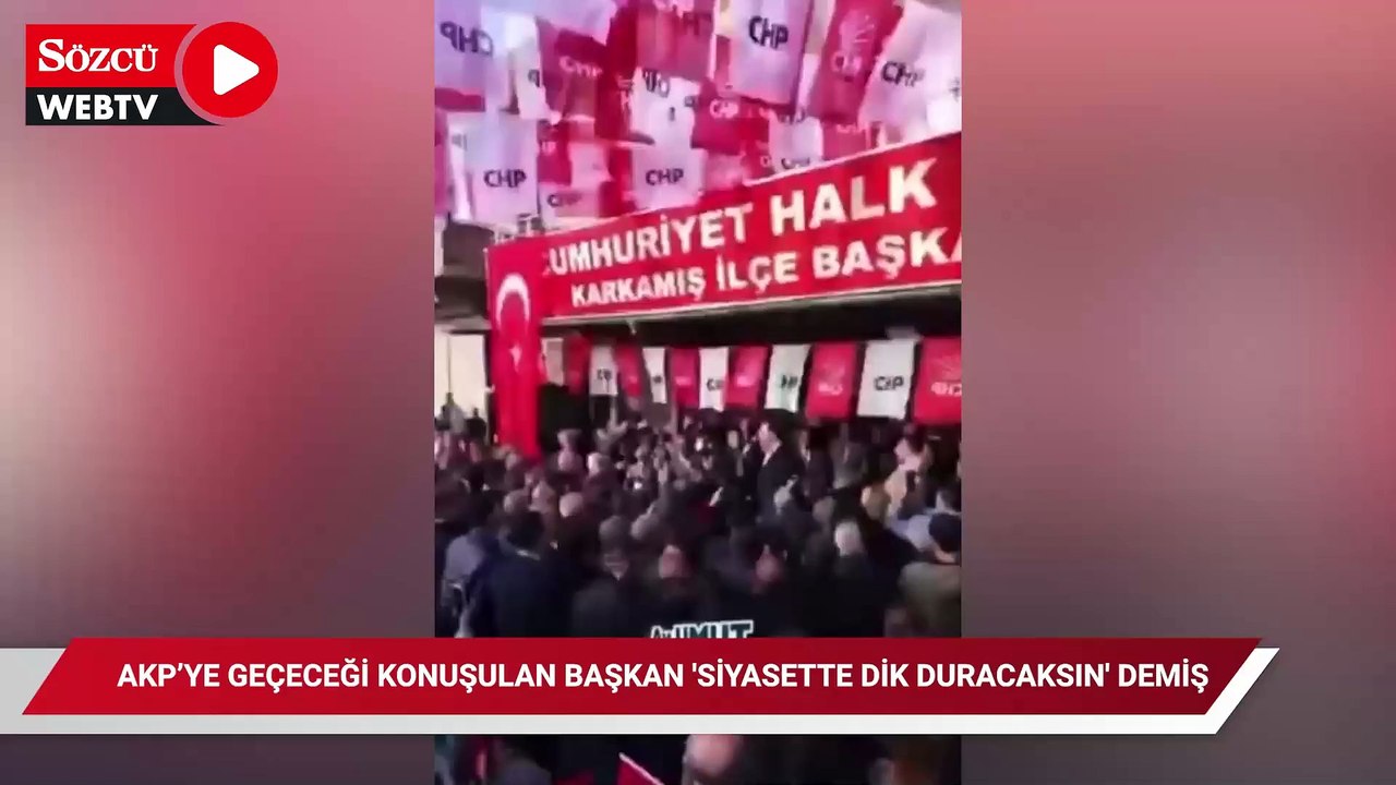 CHP'den istifa etmişti: AKP’ye geçeceği konuşulan başkan 'Siyasette dik duracaksın' demiş