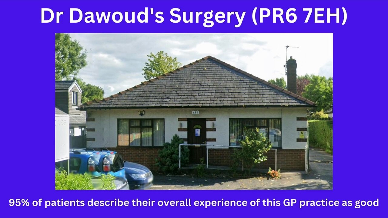 Chorley GP surgeries ranked