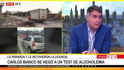 "Es una vergüenza”: el durísimo editorial de Antonio Laje por la negativa de Carlos Bianco a hacerse un test de alcoholemia