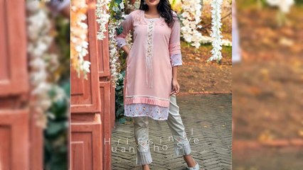 Stylish lawn shirts design for girls/Lawn kurti designs for girls/summer shirts designs