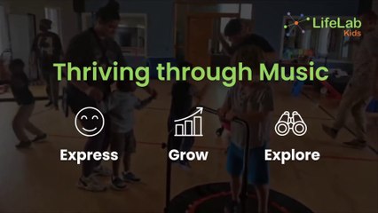 Let’s make some Music Magic at LifeLab Kids!