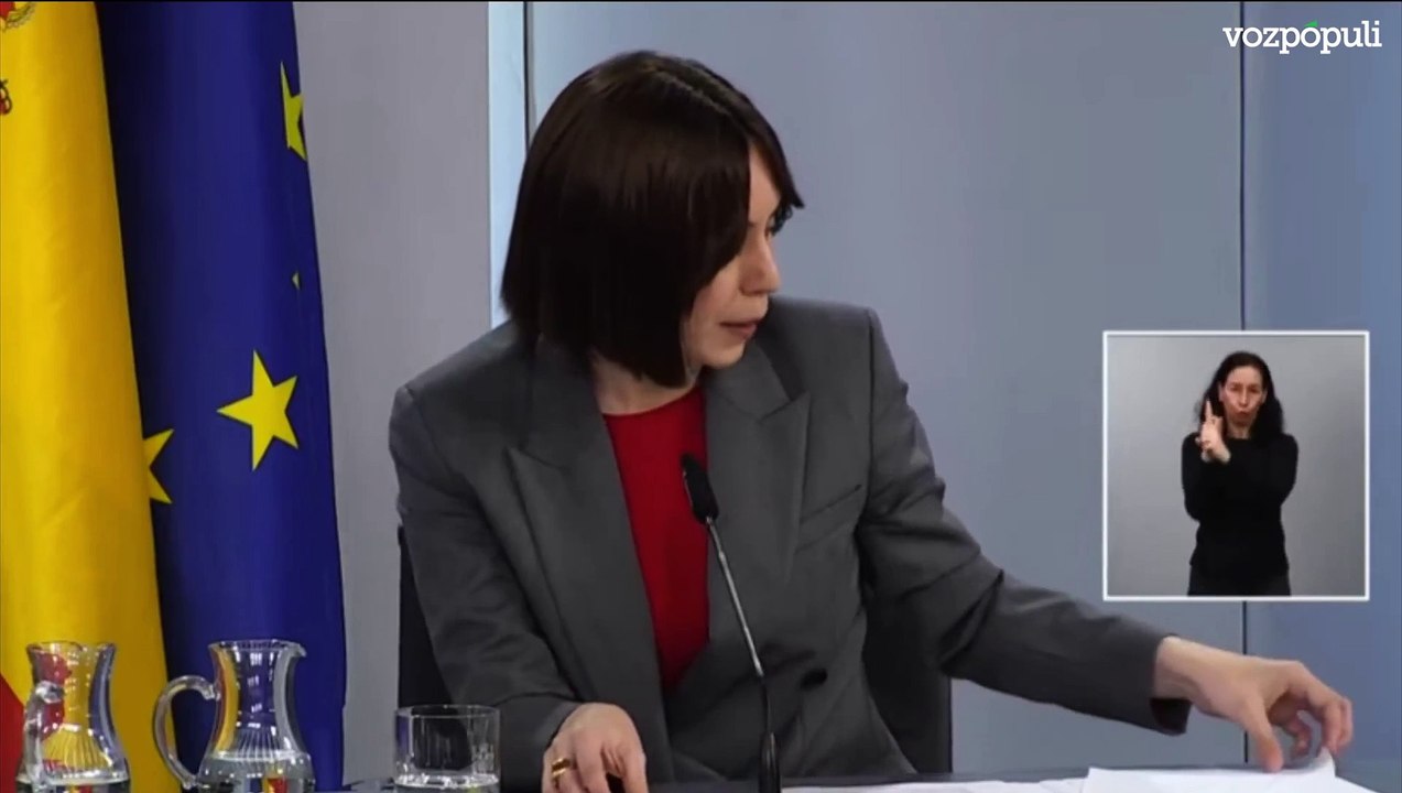 Morant carga contra Mazón desde la rueda de prensa del Consejo de Ministros