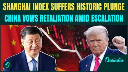 Shanghai Stocks Crash 7.3% as Trump Threatens 50% Tariffs in Escalating US-China Trade Showdown