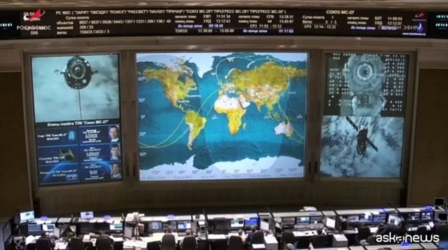 La Soyuz porta all'ISS due cosmonauti russi e un astronauta Usa