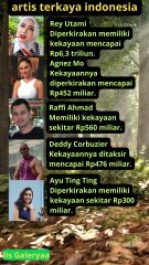 urutan artis terkaya indonesia ternyata Raffi Ahmad tidak no 1 #entertain