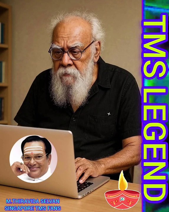 தந்தை பெரியார் TMS LEGEND மலேசியா பலல் குரல் மன்னன் தேவராஜன் அவர்களுக்கு நன்றி M.THIRAVIDA SELVAN SINGAPORE TMS FANS