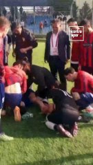 Sahada başlayan kavga saha dışına taştı!