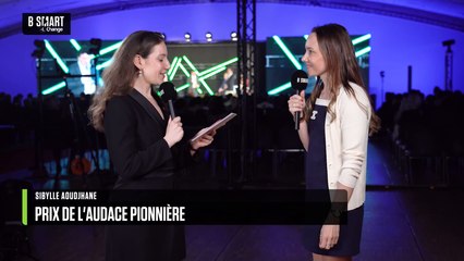 LA NUIT DES AUDACIEUX - Julie Huguet, remettante du Prix de l'Audace Pionnière