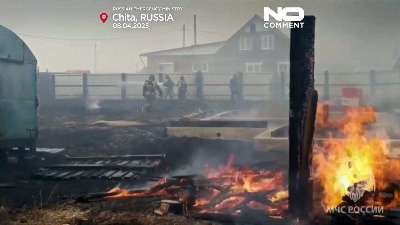 Waldbrände verwüsten Regionen in Russlands Fernem Osten und Kaukasus