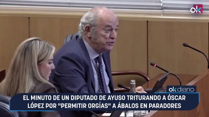 El minuto de un diputado de Ayuso triturando a Óscar López por "permitir orgías" a Ábalos en Paradores