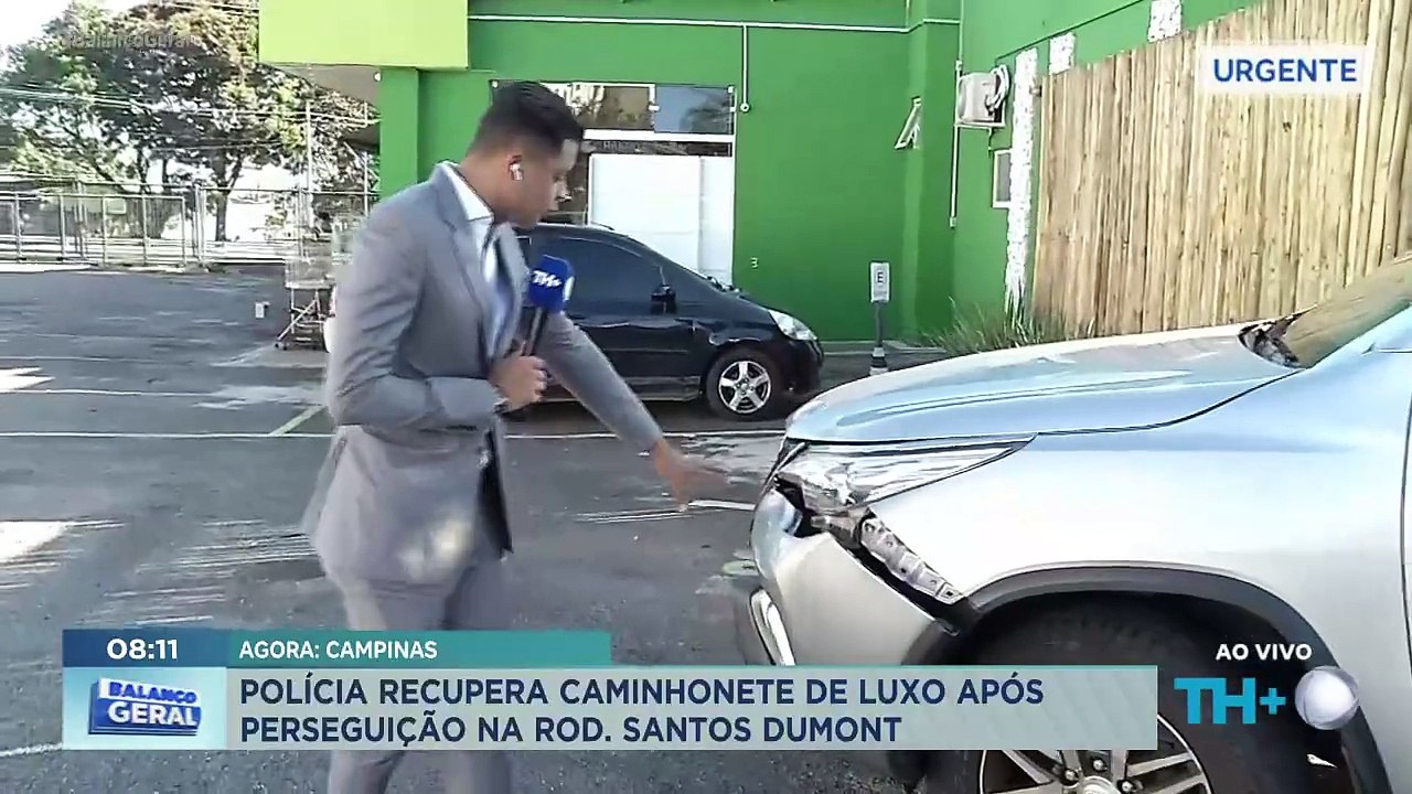 Perseguição a caminhonete de luxo termina em prisão na Santos Dumont