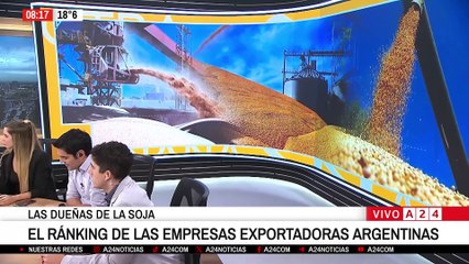 🤚 RANKING DE EXPORTADORAS DE SOJA EN ARGENTINA 2093-2094