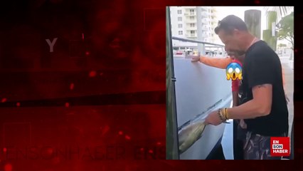 Yem olarak balık kullanan adam ve ilginç sonuç