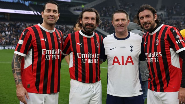 Behind the Scenes: Spurs Legends-Milan Glorie