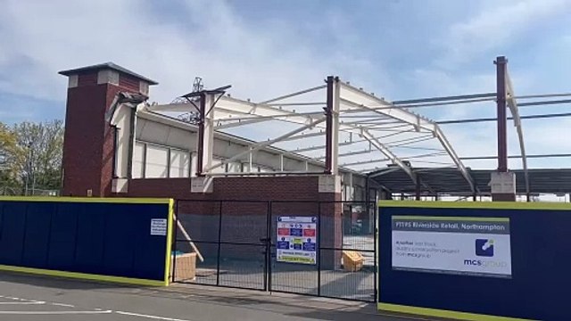 Just a shell left at the former Homebase unit in Northampton as M&S plans progress