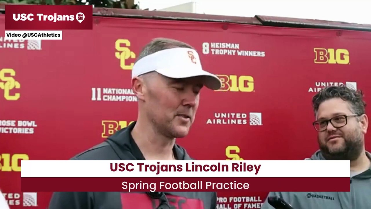 USC Trojans' Lincoln Riley Talks NCAA Football House Settlement