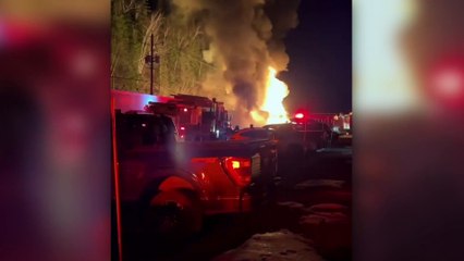 Deux immeubles à condos évacués en raison d'un incendie à Témiscouata-sur-le-Lac