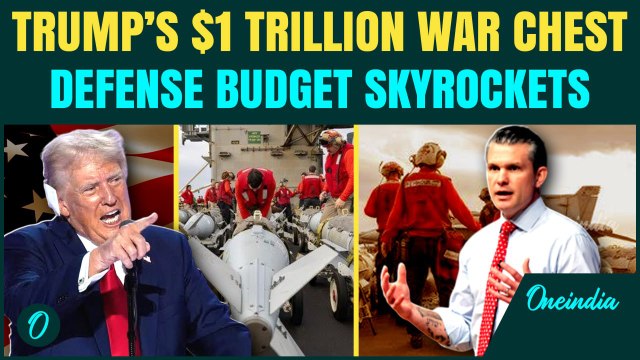 Breaking: Trump Unveils Record $1 Trillion Pentagon Budget Amid Cuts, Cites Global Threats