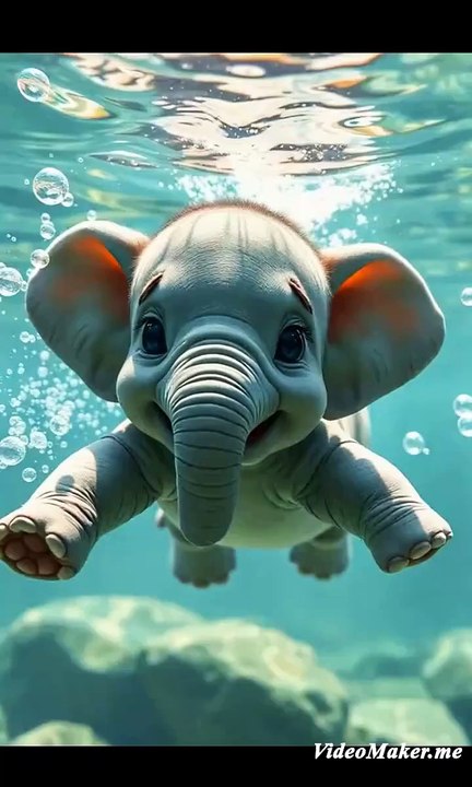 Elephant nageant