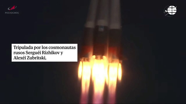La nave rusa Soyuz MS-27 se acopla con éxito a la Estación Espacial Internacional