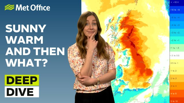 Deep Dive 08/04/2025 – More warm weather on its way – Met Office weekly weather forecast UK