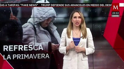 Frente frío 37 provoca bajas temperaturas y lluvias en varios estados de México