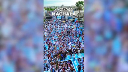 Luisa González en Machala