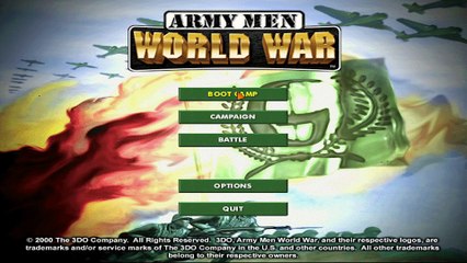 Army Men: World War - PC version - Bootcamp
