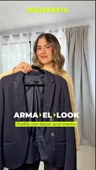 Arma el look: 5 formas de llevar un blazer azul marino y verte increíble ✨