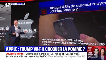 LES ÉCLAIREURS - Taxes douanières: Apple, première victime de Donald Trump ?