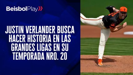 Justin Verlander el jugador más longevo de la temporada 2025 de las Grandes Ligas