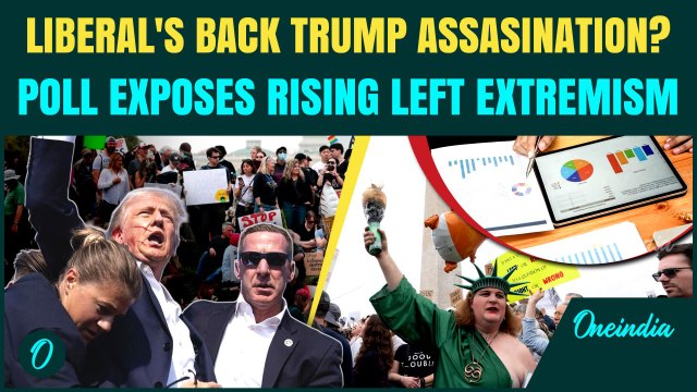 NCRI Poll: Do Liberals Support Trump’s Assassination? OneIndia News