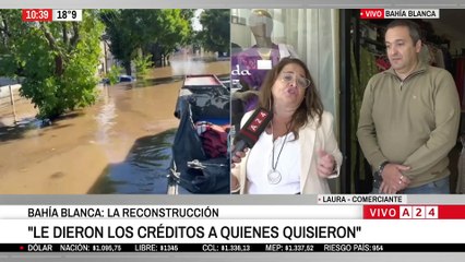 📢 INUNDACIONES EN BAHÍA BLANCA: COMERCIANTES DENUNCIAN NO RECIBIR AYUDA DE LOS BANCOS