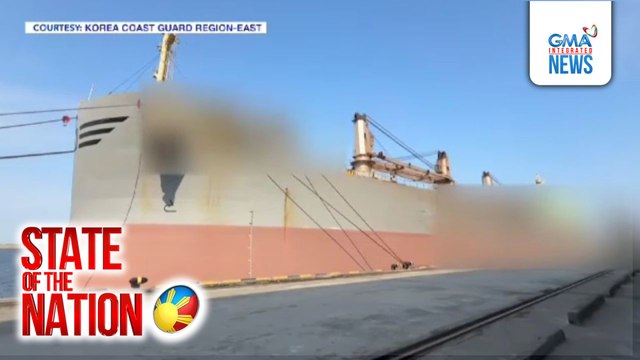 20 Pilipinong tripulante, iniimbestigahan kung may kinalaman sa nakuhang cocaine sa kanilang barko habang nasa South Korea | SONA