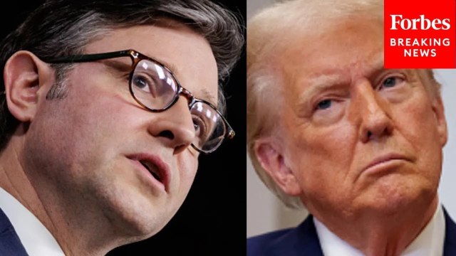 Speaker Mike Johnson Holds Press Briefing Amidst Internal GOP Budget Battle, Trump Tariff Drama