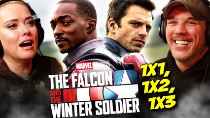 Falcon And The Winter Soldier (2021)   Episode 1-3 REACTION!   First Time Watching   Marvel